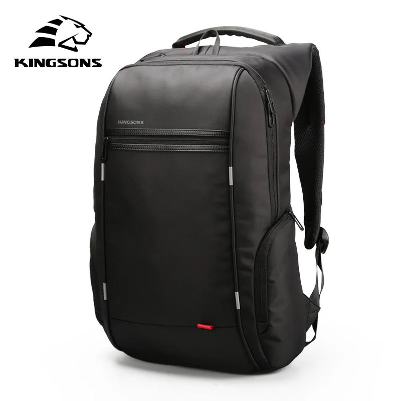 Kingsons 13\'\' 15\'\' 17\'\' USB Lade Laptop Rucksack für Computer Tasche Frauen Notebook Pack Wasserdichte Anti-diebstahl Schule Tas