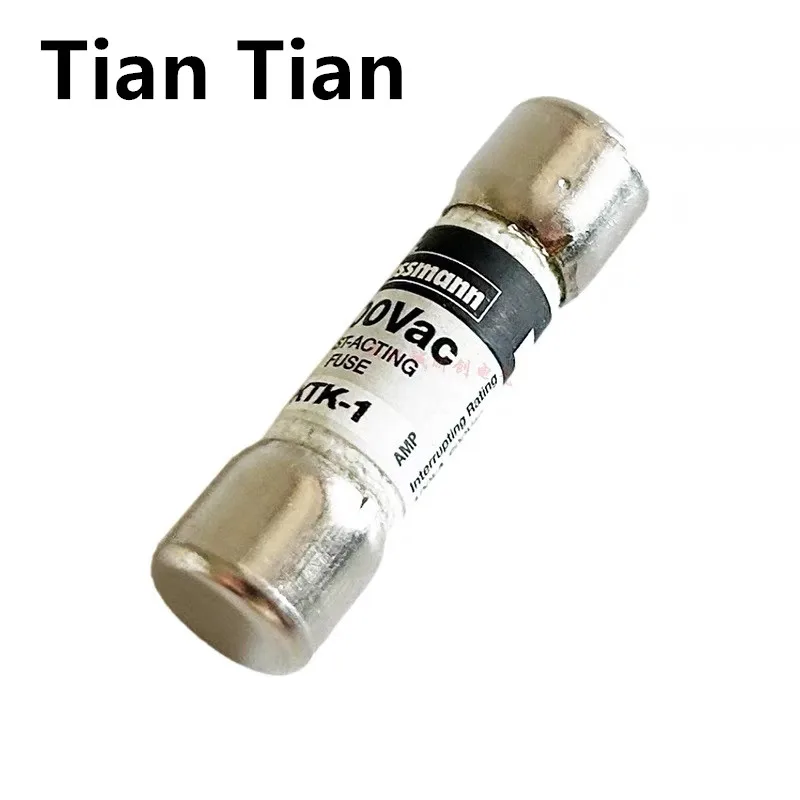 Fast Acting Bussmann Fuses 10mmX38mm 600V KTK 0.5A 1A 1.5A 2A 2.5A 3A 3.5A 4A 5A 6A 6.5A 7A 8A 9A 10A 12A 15A 20A 25A 30A 40A