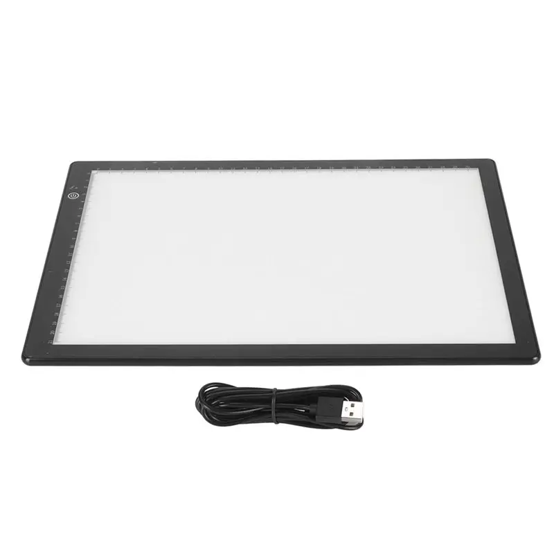 

A13E-A4 Size Slide Viewer 3 Brightness Levels Soft LED Light Film Scanning Light Box USB C Powered APP Editing