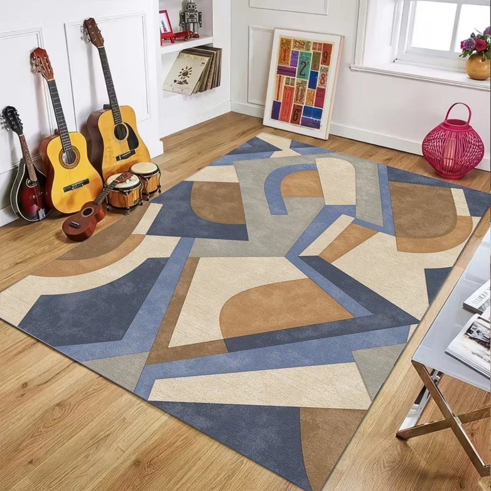 Karpet Modern Abstrak Motif Ge - Wholesale Commercial Printing ulasan dan harga