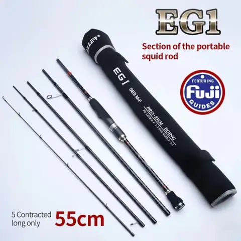 New High Carbon Lurekiller Fishing Rod Full Fuji Guides 764ML/835M Egi Fishing Rod Japan Toray Lure Fishing Rod Travel