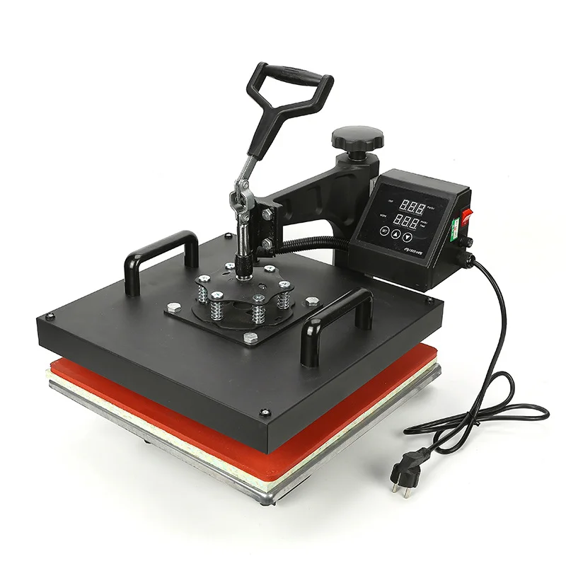 Hot selling Flat heat press machine 38*38 heat press machines Manual DTF T-Shirt Heat Press Machine for T shirt Printing