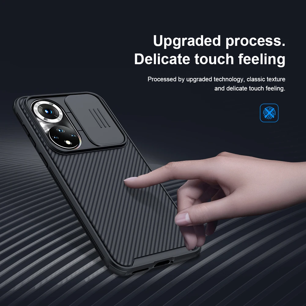 For Huawei Nova 9 Nova9 Case NILLKIN Camera Len Protection Back Cover For Huawei Honor 50 Honor50 Protective Phone Funda Casing