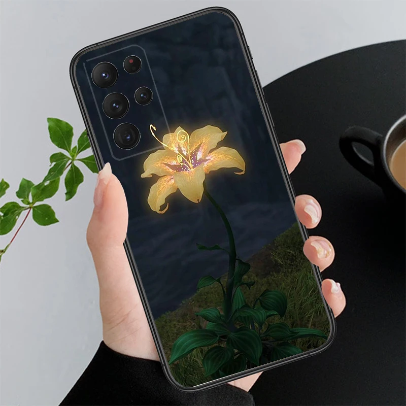Sundrop flower Case For Samsung A17 A55 A16 A56 A35 A15 A53 A54 A33 A34 A25 A05S A52S A07 A26 A06 A36 A22 A14 A71 A73 M34 M54