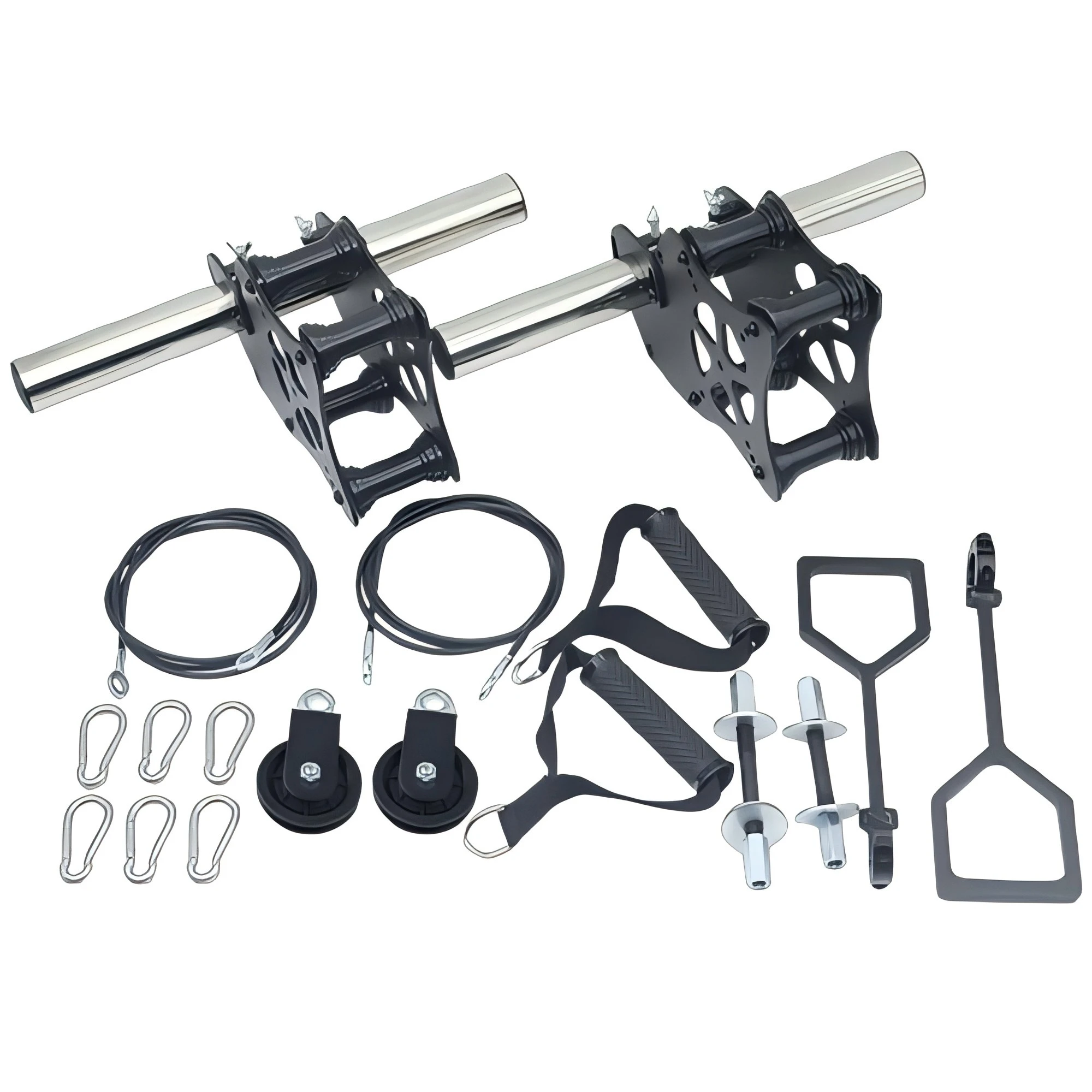 

New Fitness Equipment Set | Gym Accessories Lat Pull Down, Bench Press, Smith Machine, Multifunctional Glider