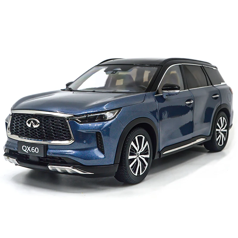 

1/64 масштаб Infiniti QX60 2022 модель автомобиля из сплава 1:64 металлическая литая миниатюрная автомобиль игрушка для взрослых искусственный сувенир дисплей подарок