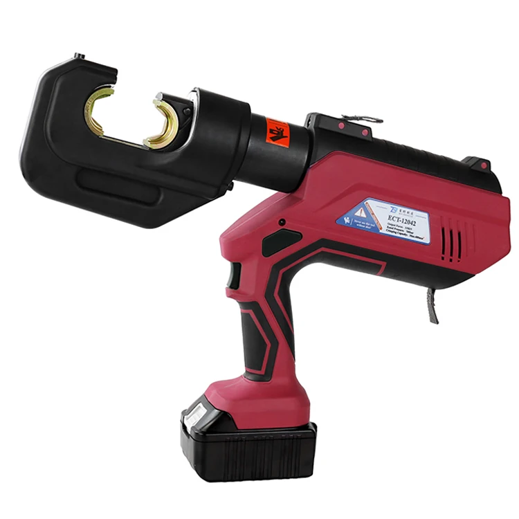 

ECT-12042 Electric Battery Powered Hydraulic Crimping Tool For Cable Lugs 12T