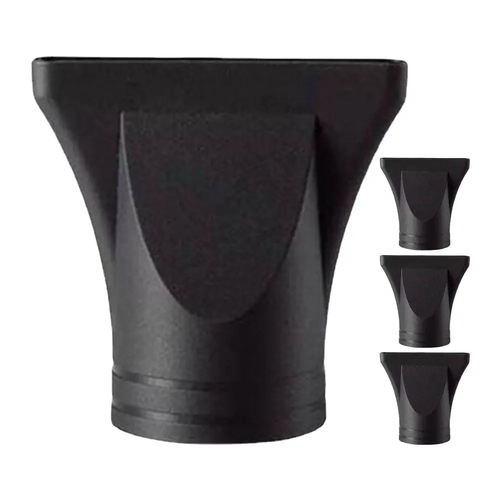 

4Pcs Heatproof Duckbilled Concentrator Nozzles for Hair Dryers Efficient Airflow Direction Wide Angle Flat Blow Styling Tool
