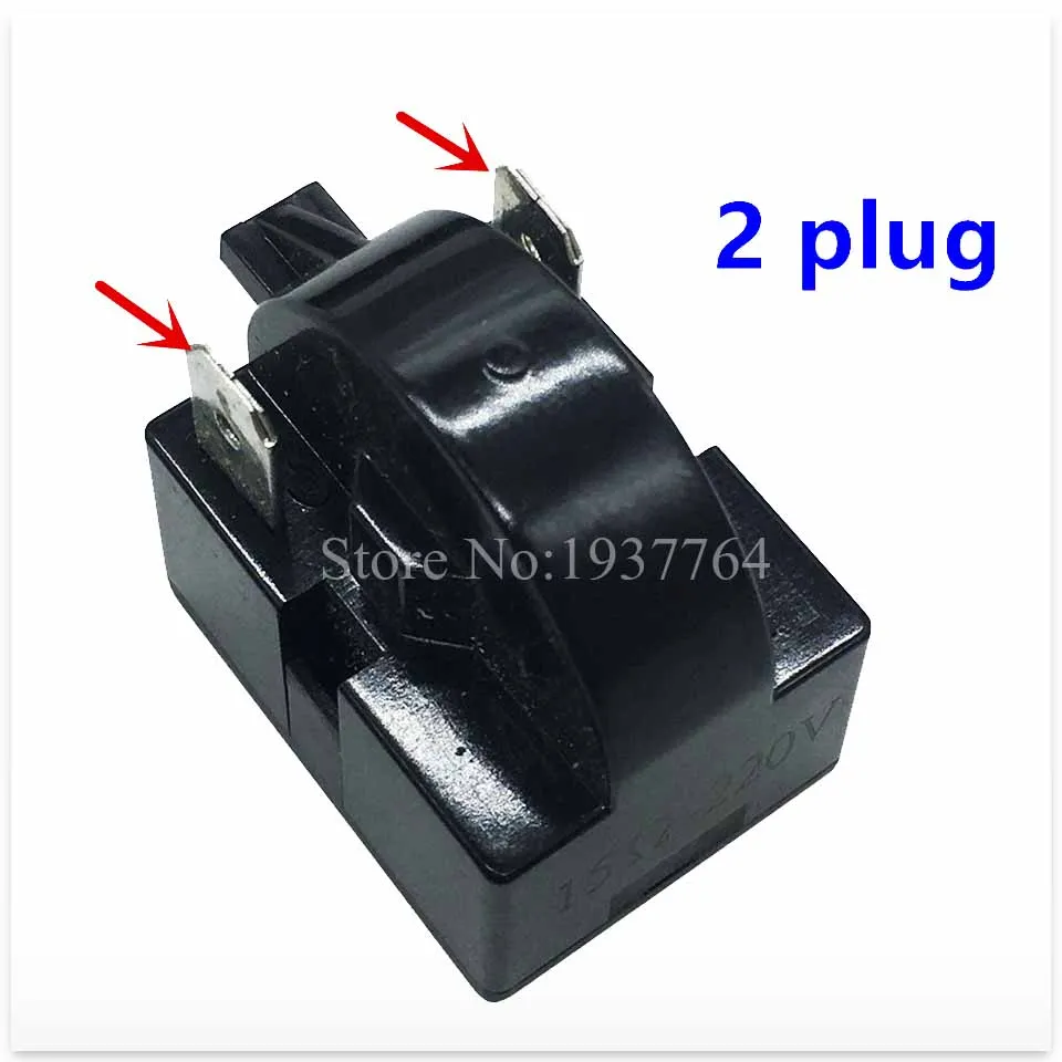 1pcs NEW refrigerator 0064000321 starter 2 plug QP2-15