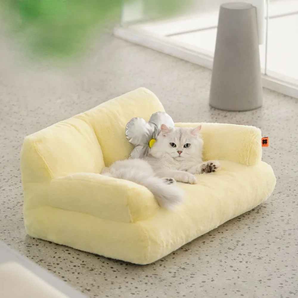 

Cat Nest Bed Cat Sofa Winter Dog Pet Mat Small Pet Bed Cat-Related Products Dog Winter Warm