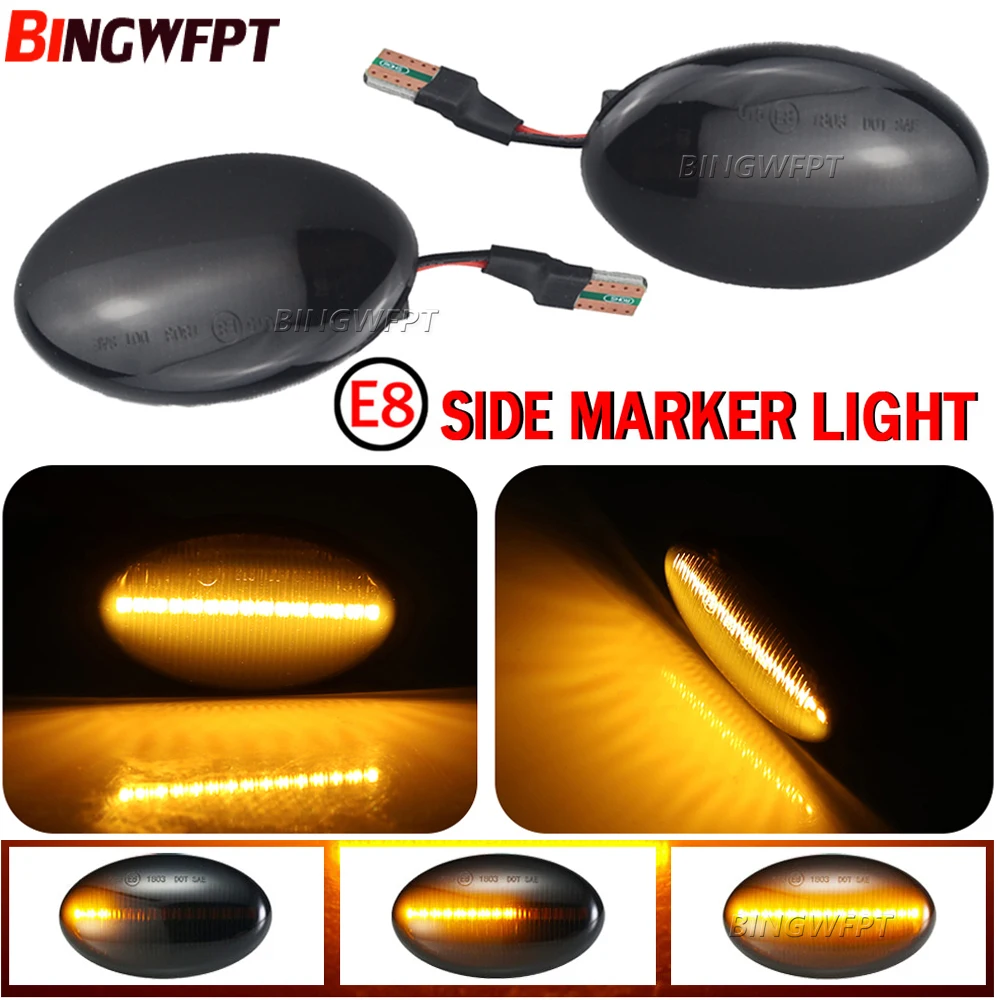 LED Blinker Dynamic Side Marker Light For Benz Smart W450 W452 A-Class W168 Vito W639 W447 Citan W415 Turn Signal Indicator