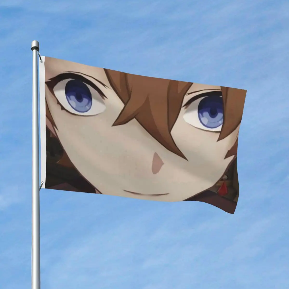 Childe Genshin Impact Flag Indoor Outdoor Banner Polyester Anime Decoration Double Sided 60x90 90x150cm Flags