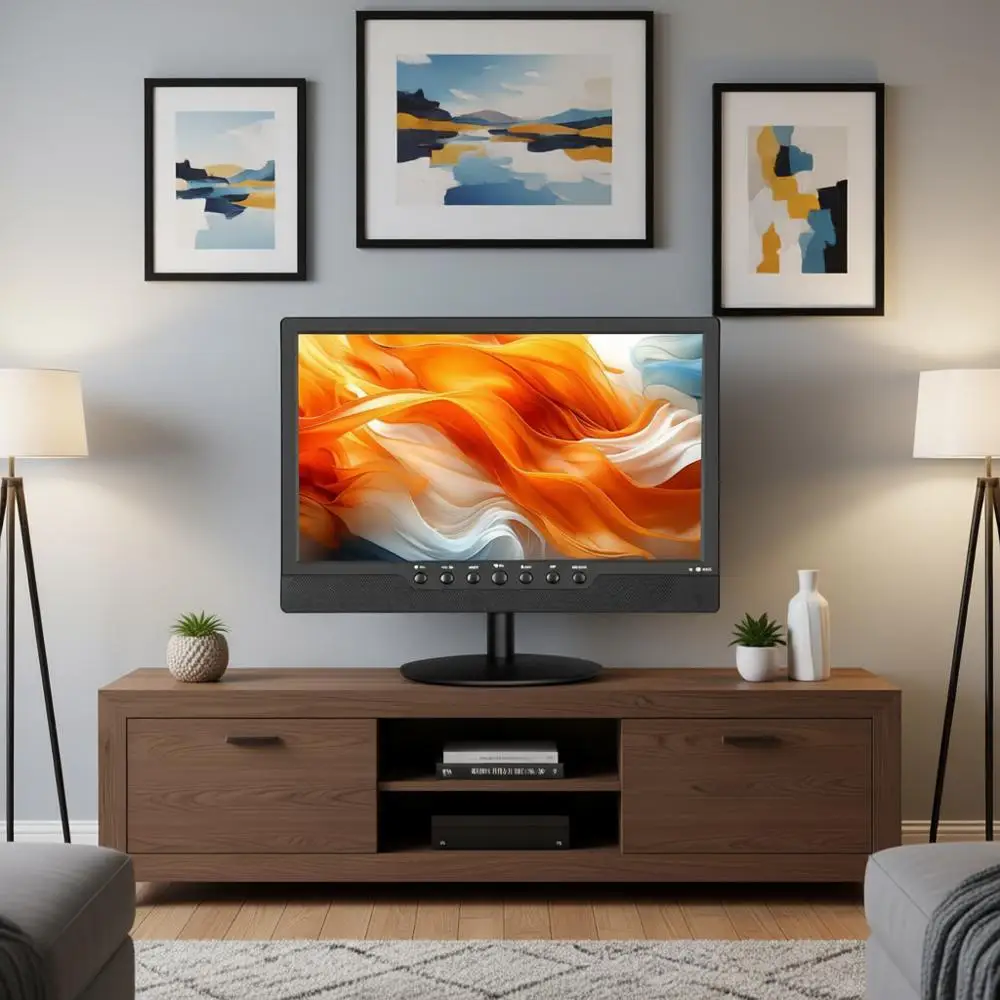 

14-дюймовый LED-телевизор с цифровым тюнером ATSC, антенной, пультом ДУ, портами HDMI/USB