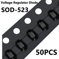 (50pcs) BZX584C36 Y13 36V 0603 BZX584C20 Y7 20V BZX584C33 Y12 33V BZX584C15 Y4 15V SMD Voltage Regulator Diode SOD-523