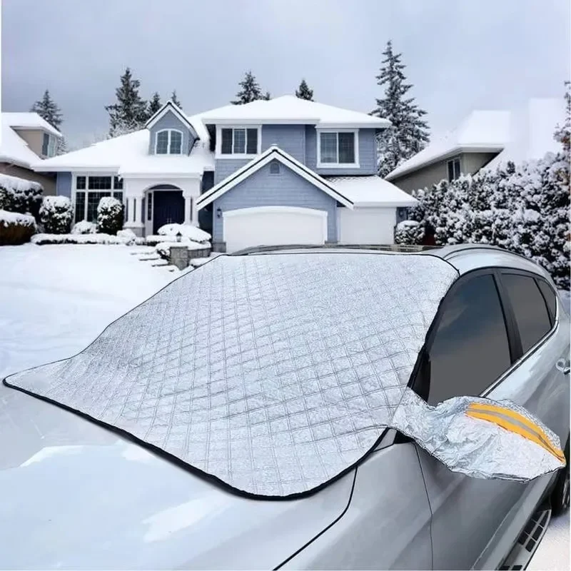 

Magnetic car snow shield Front windshield frost-proof snow and frost-proof sunblock winter snow shield Car cover clothing