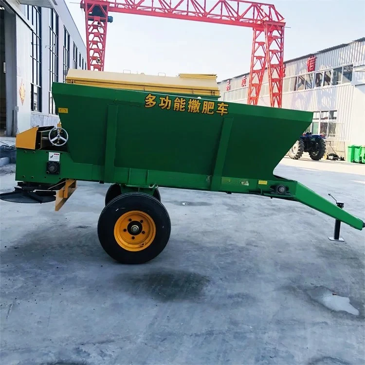 Agriculture Tractor Fertilizer Spreader Cow Manure Spreader Fertilizer Distributor/ Slurry Tank Spreading Distributor For Sale