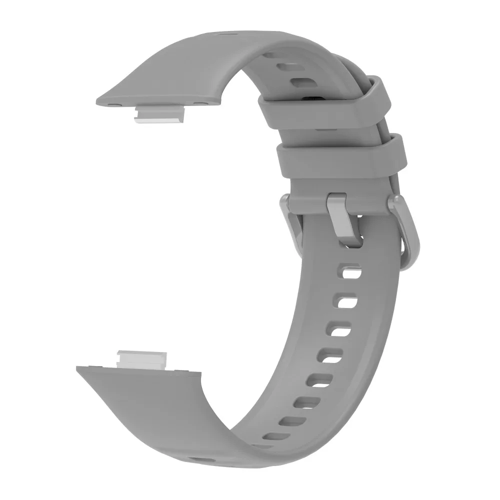 Nova pulseira de relógio de silicone respirável substituição pulseira acessórios relógio inteligente pulseira para huawei relógio ajuste 3