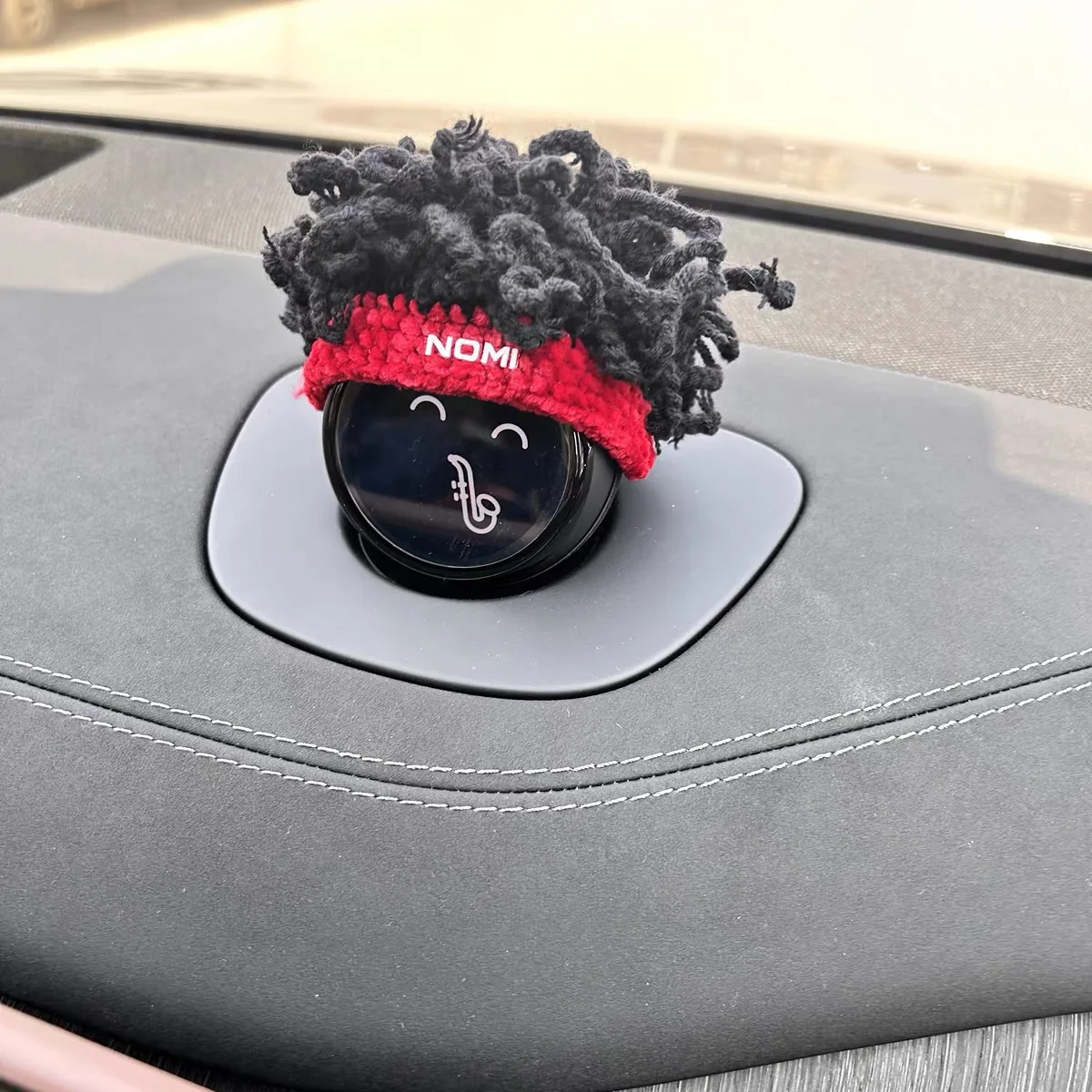 for NIO es8 ec6 et5t nomi hat decoration car interior dreadlocks fun interior handmade accessories