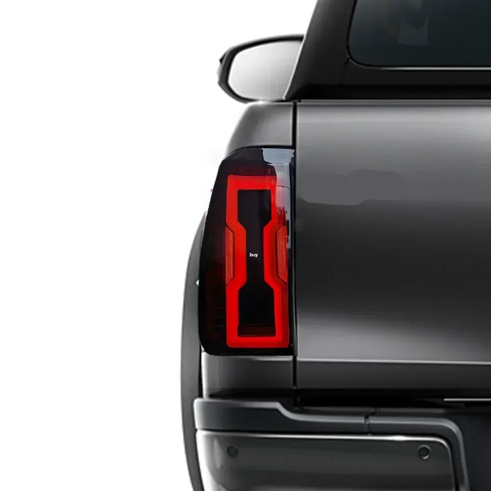 Conjunto de luces traseras de coche para Toyota HILUX REVO Vigo 2021-2024, actualización LED, luz intermitente dinámica, accesorios de herramientas