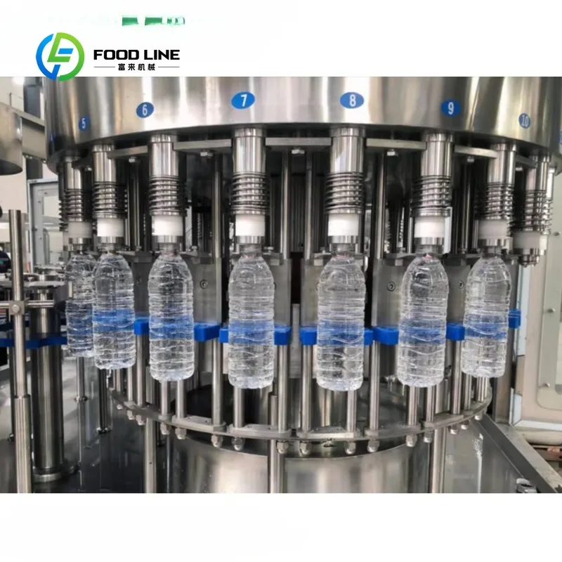 Automatic Complete Bottled Drinking Water Production Line Mineral Water Filling Machine Pure Water Plant