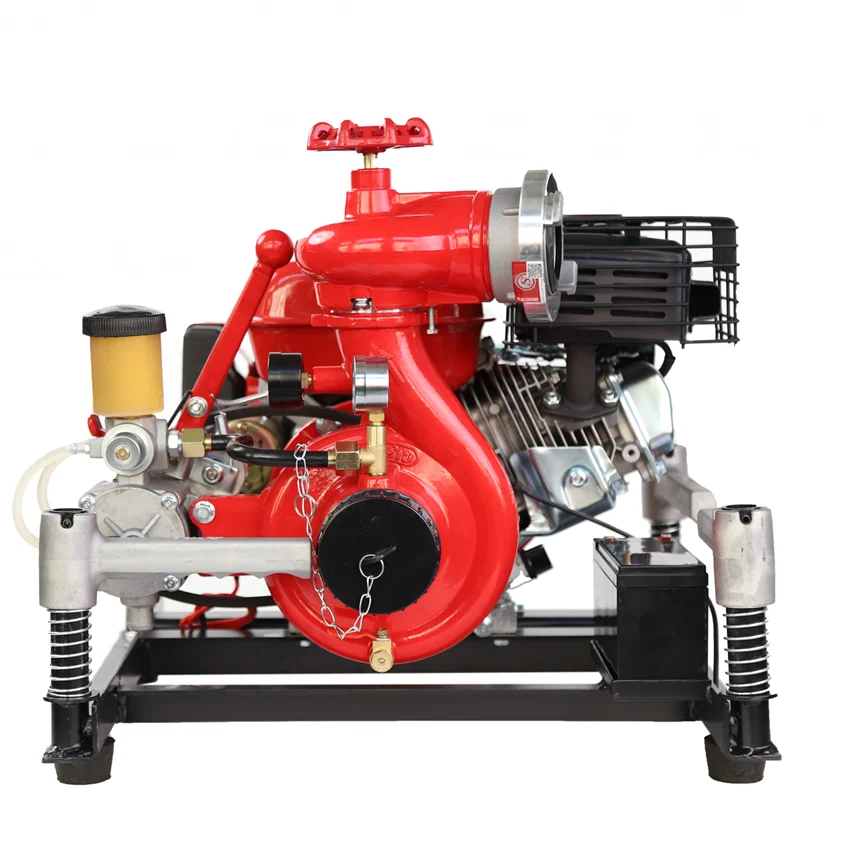 Quality Small Gasoline Engine Portable Fire Fighting Water Pump