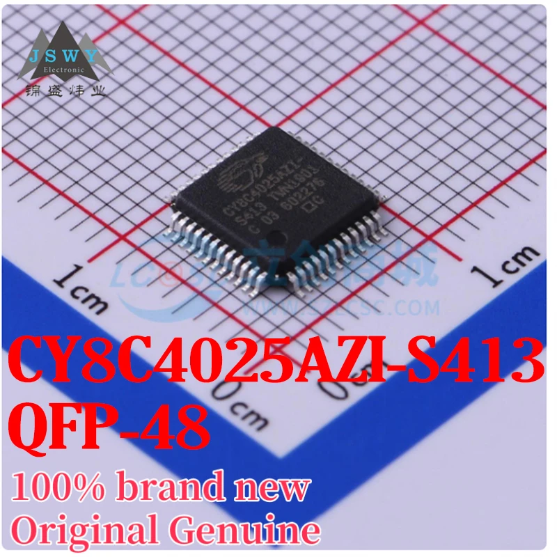 

(5/50 pcs) CY8C4025AZI-S413 CY8C4025 TQFP-48 Integrated Circuit IC Genuine Authentic In-Stock Brand New Free Shipping