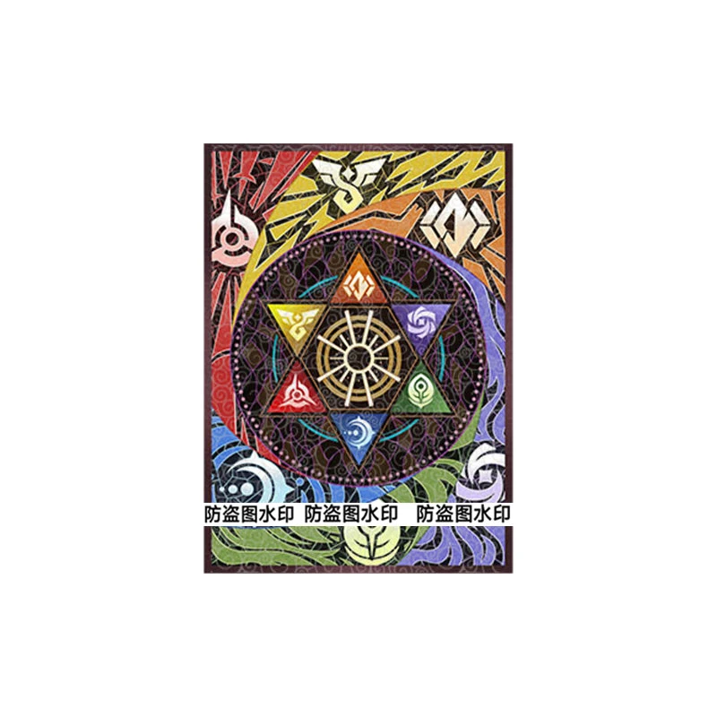 50 قطعة/المجموعة 66X92 مللي متر Diy آلهة قصة Jinxs بطاقة كم اللون فلاش Ws Opcg Ptcg Kaisa بطاقة غطاء للحماية أنيمي بطاقات دمى هدايا #2