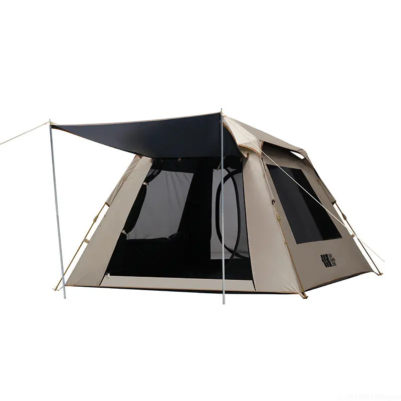 

Fully Automatic Tent 5-8 People Camping Tent Thickened Waterproof Cloth Family Camping Outdoor Use Large Space New