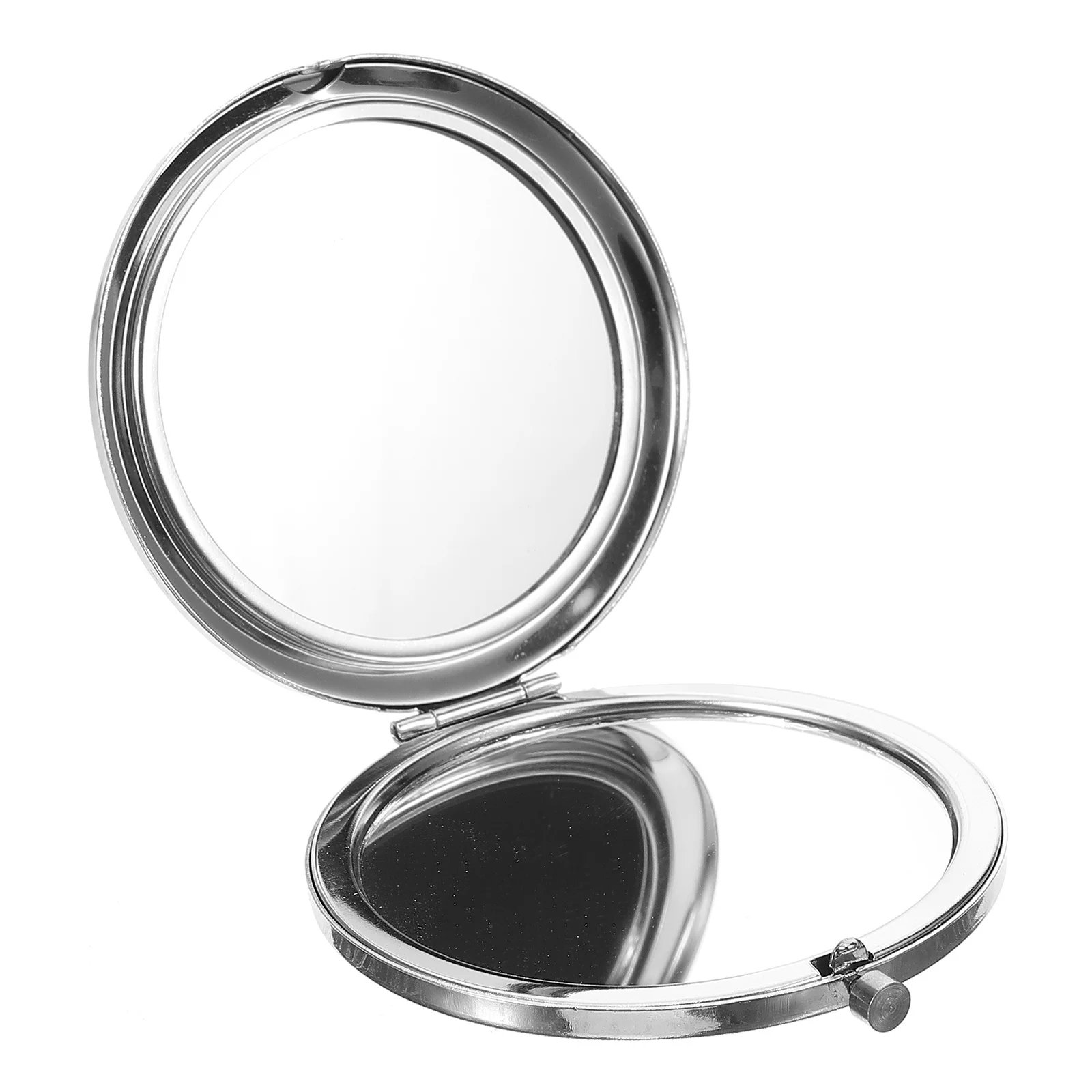 Niedlicher kompakter Handspiegel, Hochzeitsthema, HD, kleiner tragbarer Schminkspiegel für Frauen, Reise-Geldbörse, Tasche, dekorativ