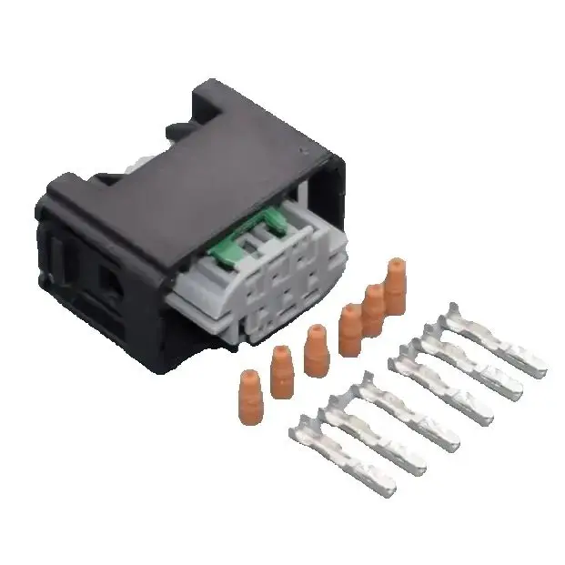 

worldgolden 30set 6 Pin/way auto restrictor sensor plug connector,auto waterproof electrical plug for BMW 1-967616-1 7M0 973 119