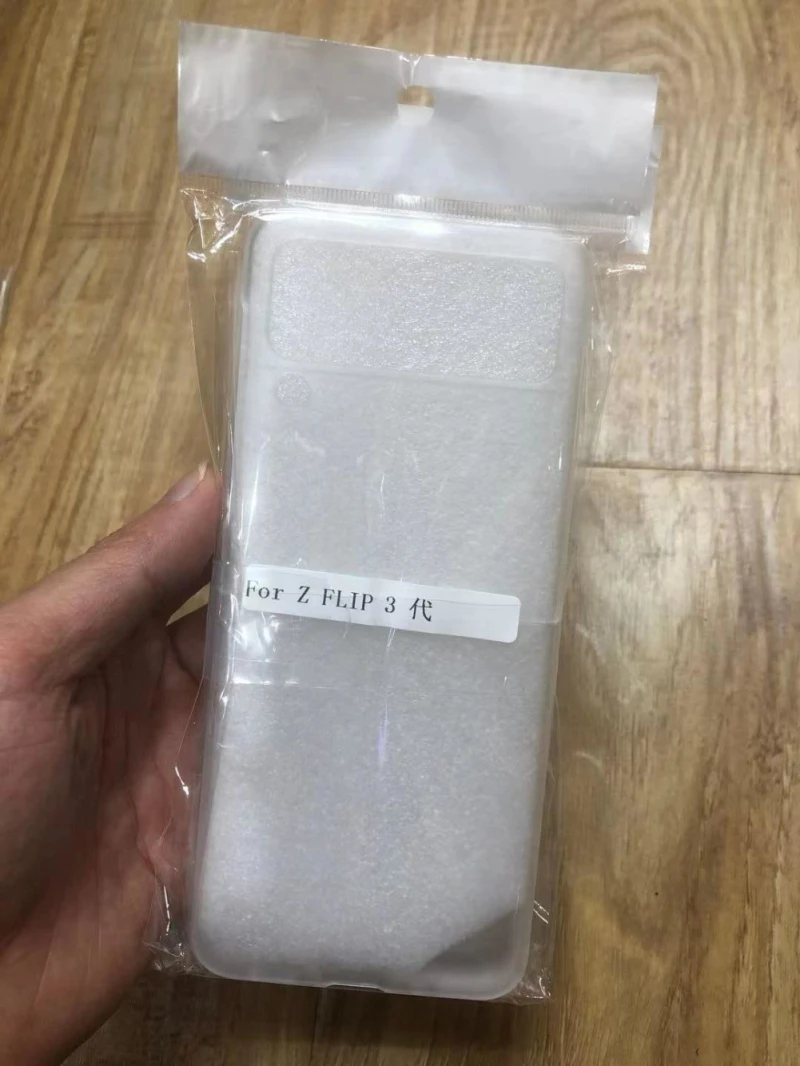 1pc Transparent Protective Cover For Galaxy Z Flip 3 5G Case Hard PC Shockproof Back Bumper Shell For Samsung Galaxy Z Flip Case