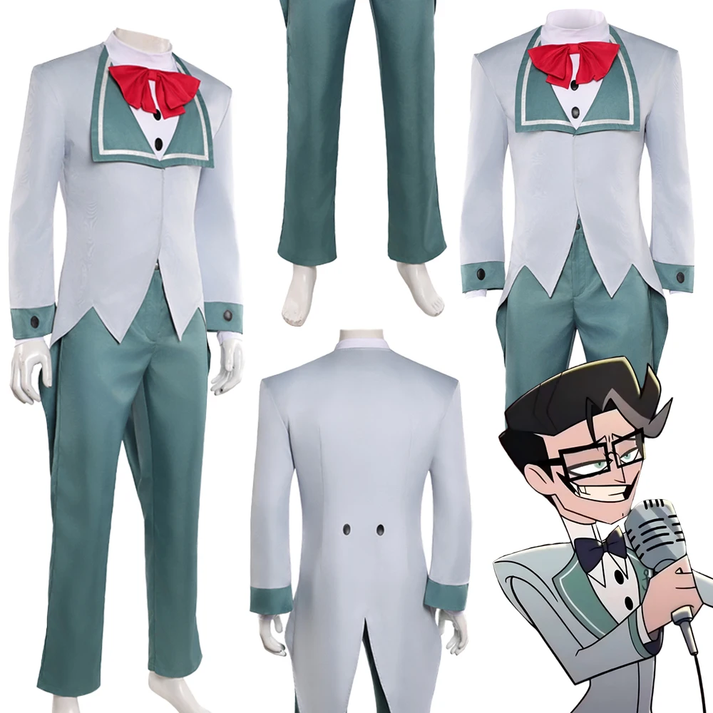 

Fantasia S2 Human Vox Одежда для косплея 2025 TV Hell Inn Disfraz Костюм для взрослых и мужчин Фэнтези Хэллоуин Карнавальная праздничная одежда