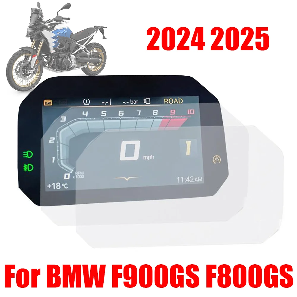 

For BMW F900GS F800GS Adventure F900 F800 GS F 900 800 GS GS800 2024 Cluster Scratch Protection Film Dashboard Screen Protector