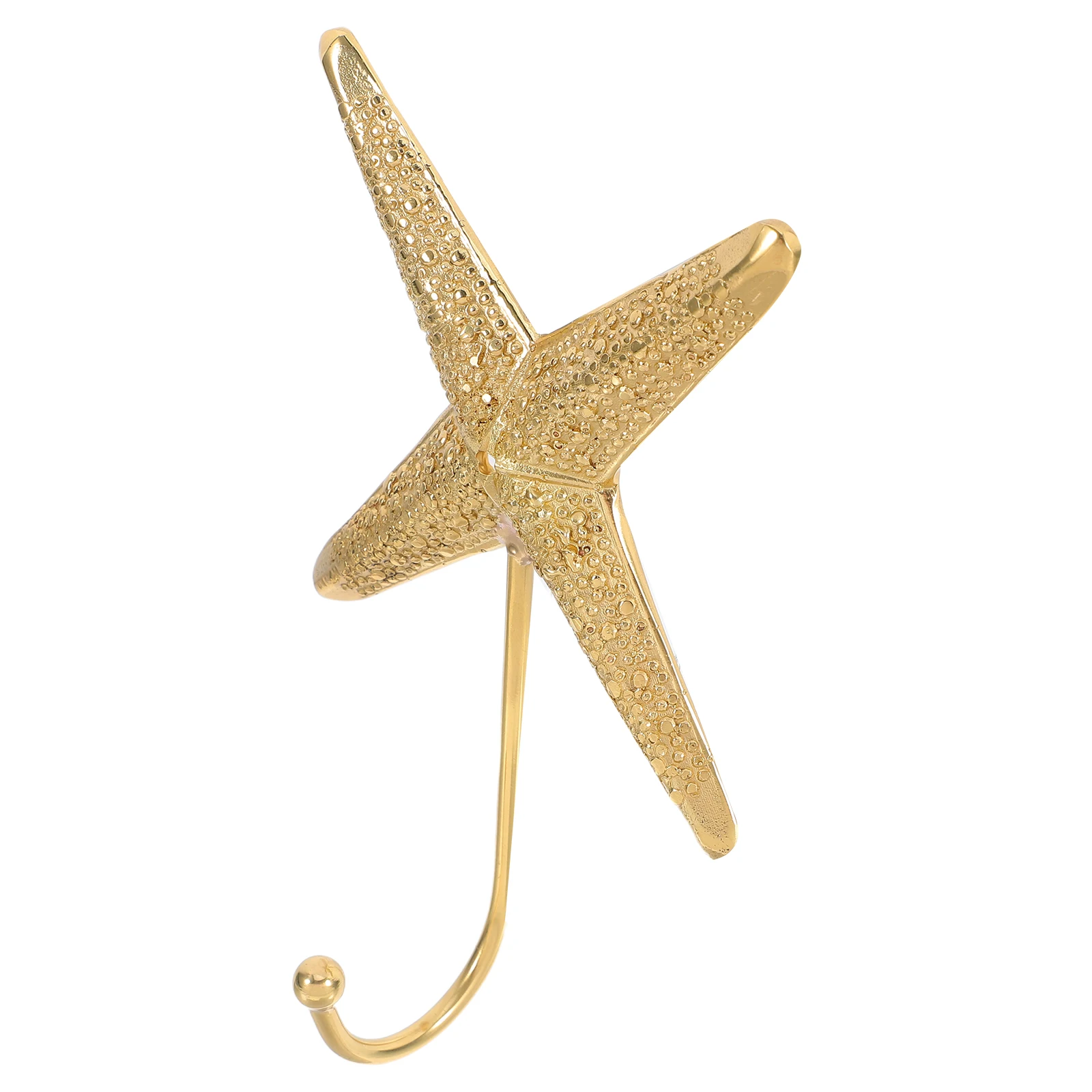 

Brass Star Fish Hook Multi Functional Towel Hook For Living Room Bathroom Bedroom Kitchen Coastal Nautical Themed Decorative