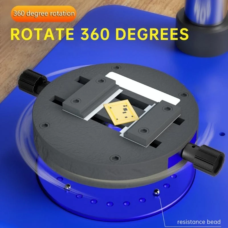 

360° Rotation Multi-workplaces Working Cellphone Chip Motherboard Clamping Base
