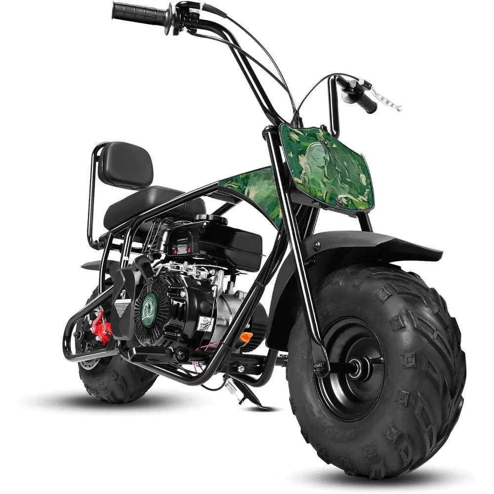 

99CC 4-Stroke Kids Mini Bike, W/EPA Approved Gas Powered Engine Dirtbike with Off-Road Tire, Speed up 28 Mph Weight