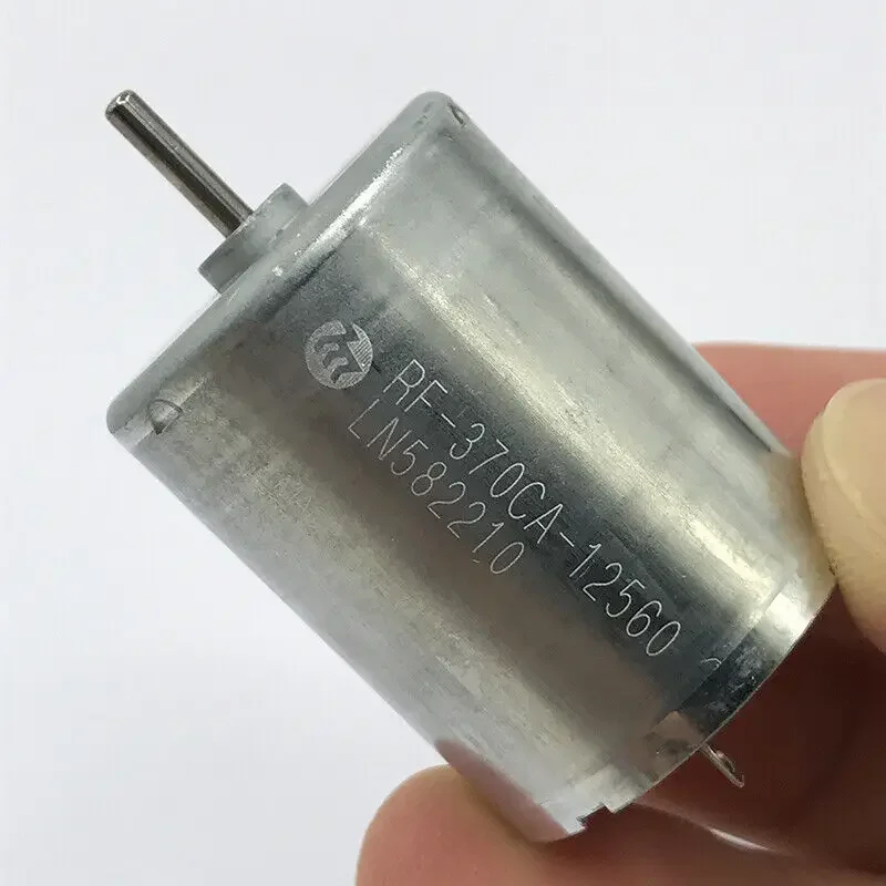 MABUCHI RF-370CA-12560 Mini 24mm Round Mute Motor DC 12V-24V 7200RPM  Micro 370 Electric Motor for Car Pump Door Window Actuator