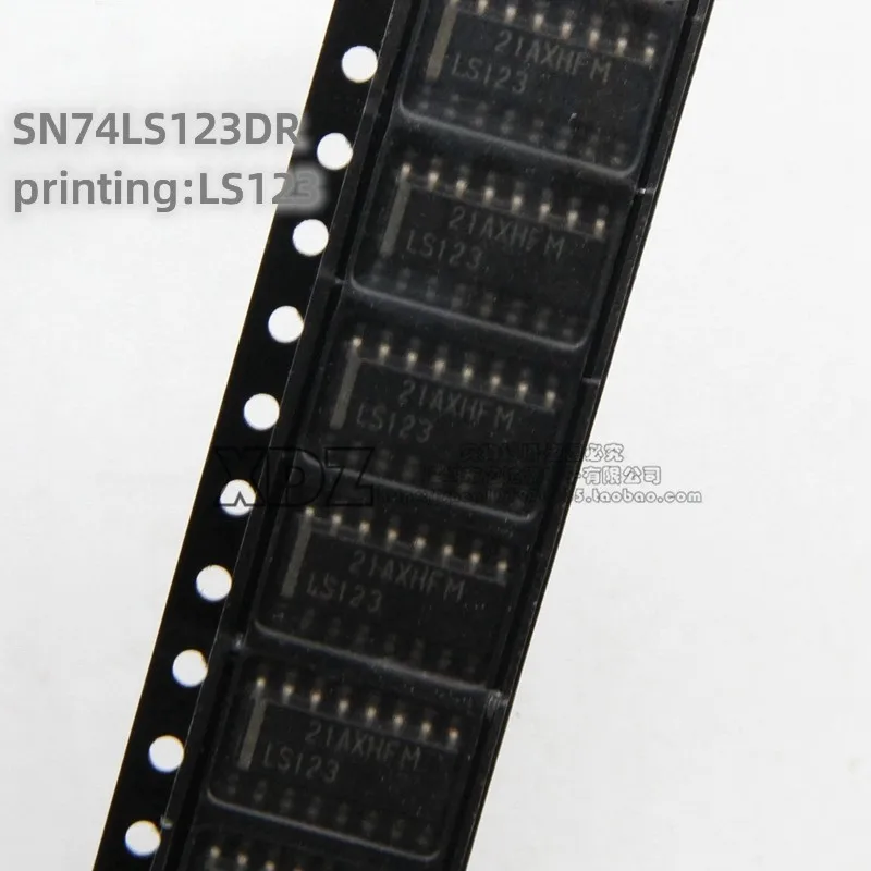 5pcs/lot SN74LS123DR SN74LS123 Silk screen printing LS123 SOP-16 package Original genuine Logic chip