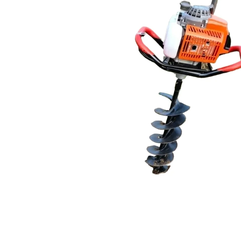 Heavy Duty Earth Auger Post Hole Digger for Tree Planting Ground Anchor Ice Drilling Fishing Bait Hole Tool