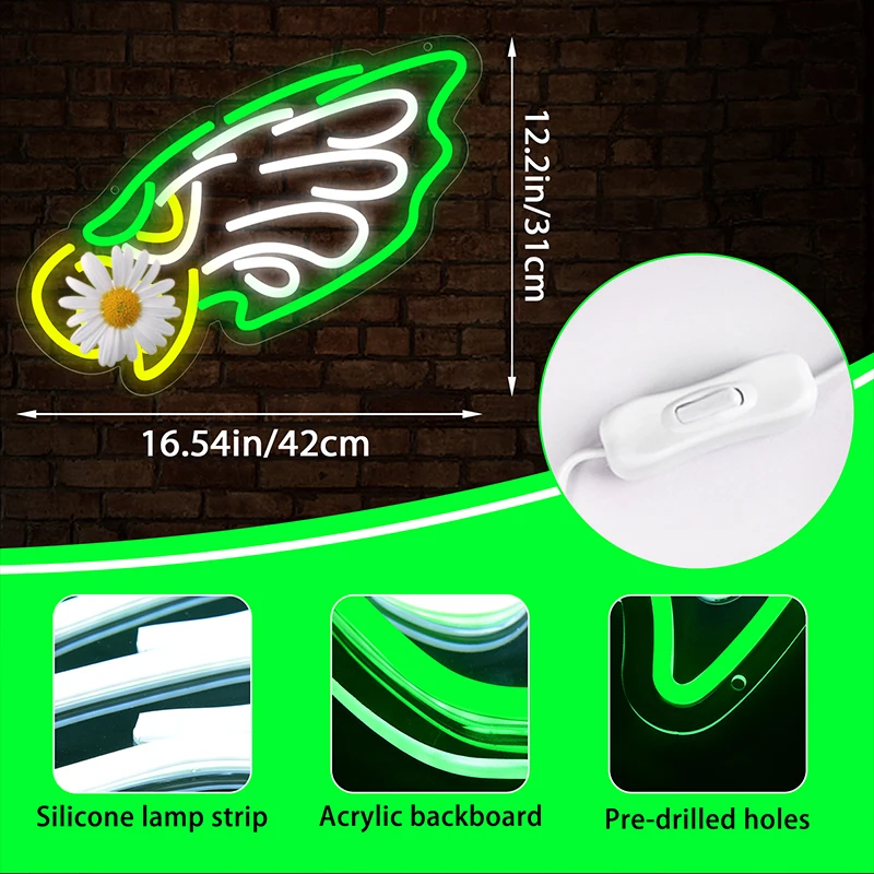 Football Neon Sign for Wall Decor Football Team Led Neon Light for Party Club Bar Dorm Birthday Gifts for Rugby Fans