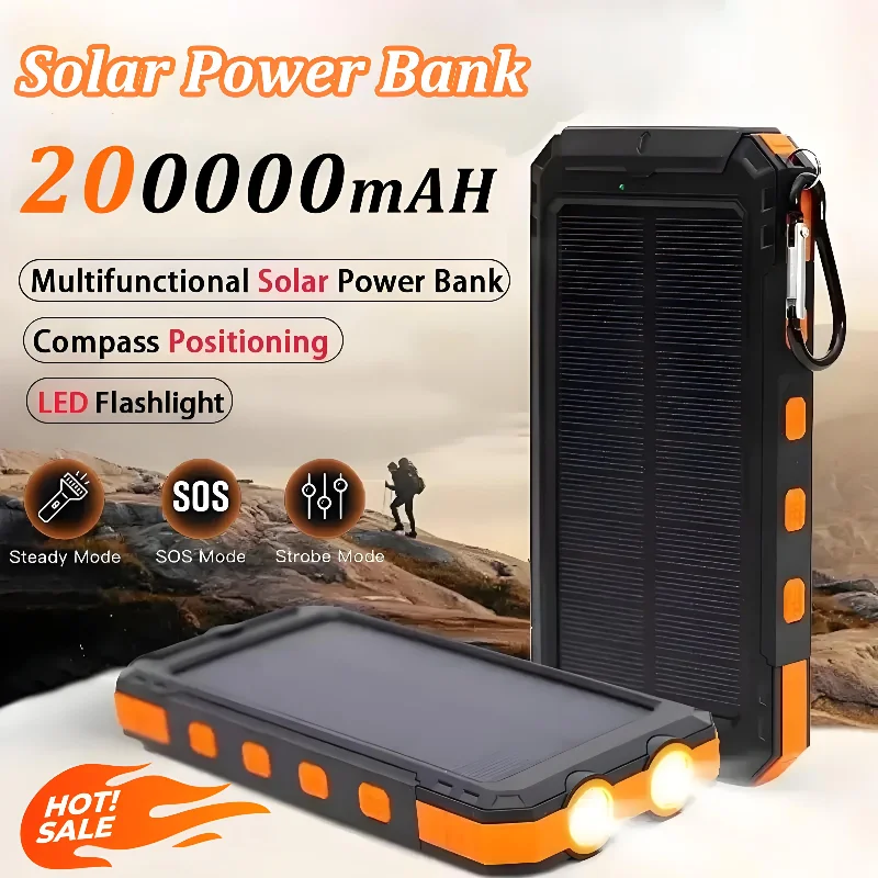 200000Mah Solar Pow…