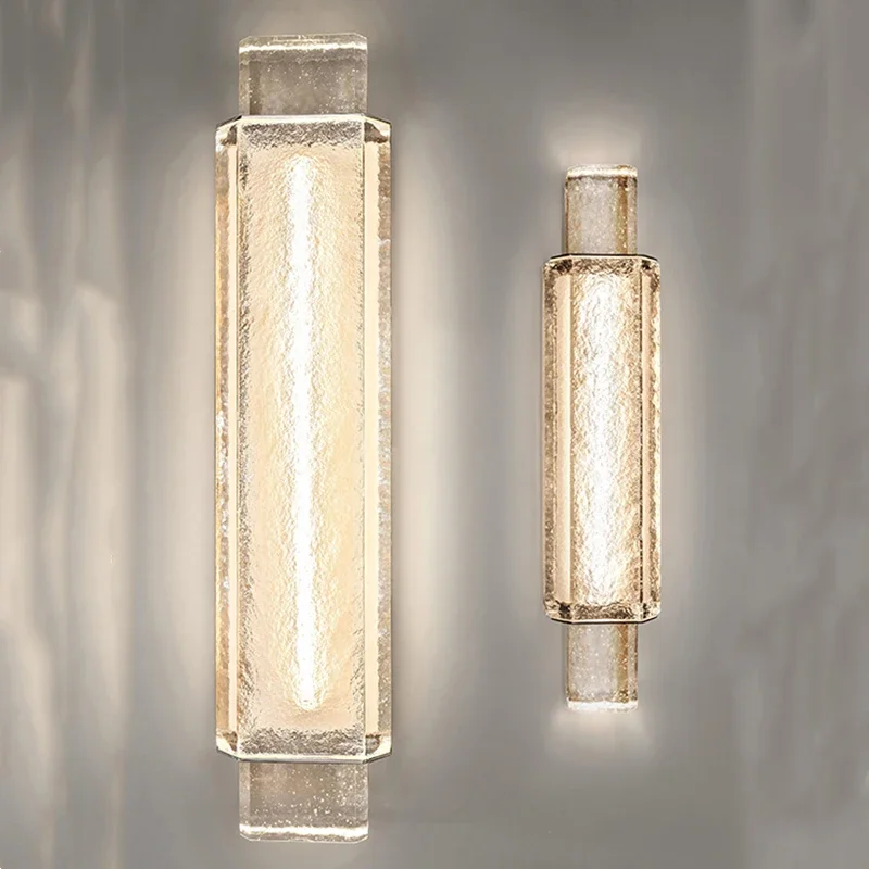 

Modern Crystal Wall Light Living Room Sconces Bathroom Mirror Light Bedroom Bedside Lamp Porch Staircase Background Home Decor