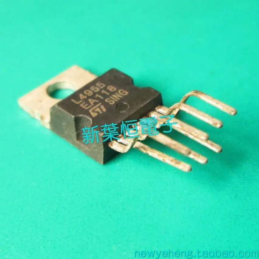 Free shipping  L4955 TO220-7 ST 5A   10PCS