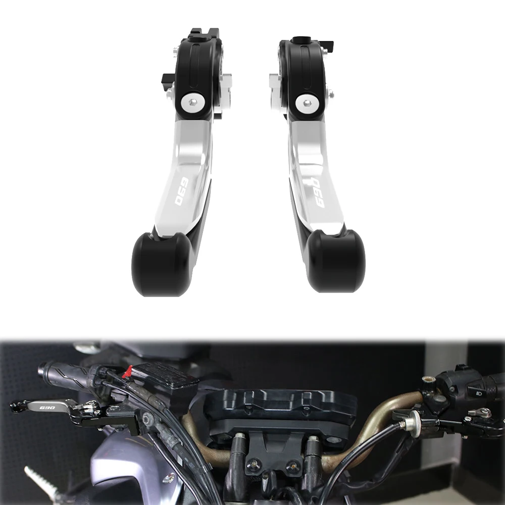 Motorcycle Fit For KTM 690 Rally Factory Replica 2009-2010 Adjustable Foldable Extendable Handle Levers CNC Brake Clutch Levers