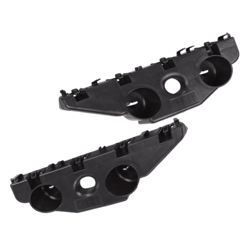 1 Pair RH+LH Car Front Bumper Support Bracket Retainer Black for Nissan Altima 2016 2017 2018 62220-2GF2H 62221-2GF2H