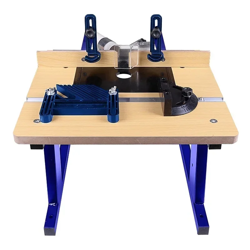 Inverted mounting plate for small home mini routers/trimmers; woodworking workbench setup for inverted electric routers.