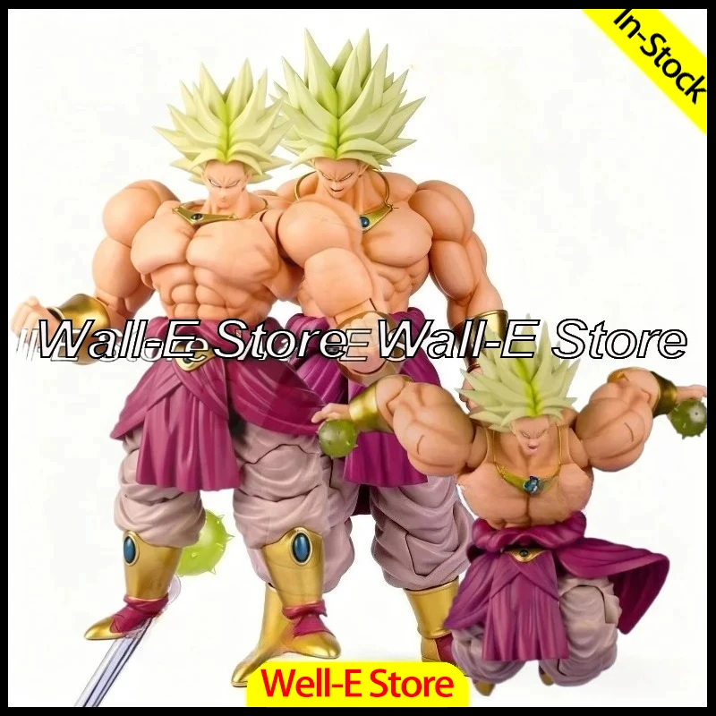 

In stock Dragon Ball SHF Broly Legendary Berserker Space Shock Demoniacal Fit Broly Figure Action Figure PVC Statue Dbz Toy Gift