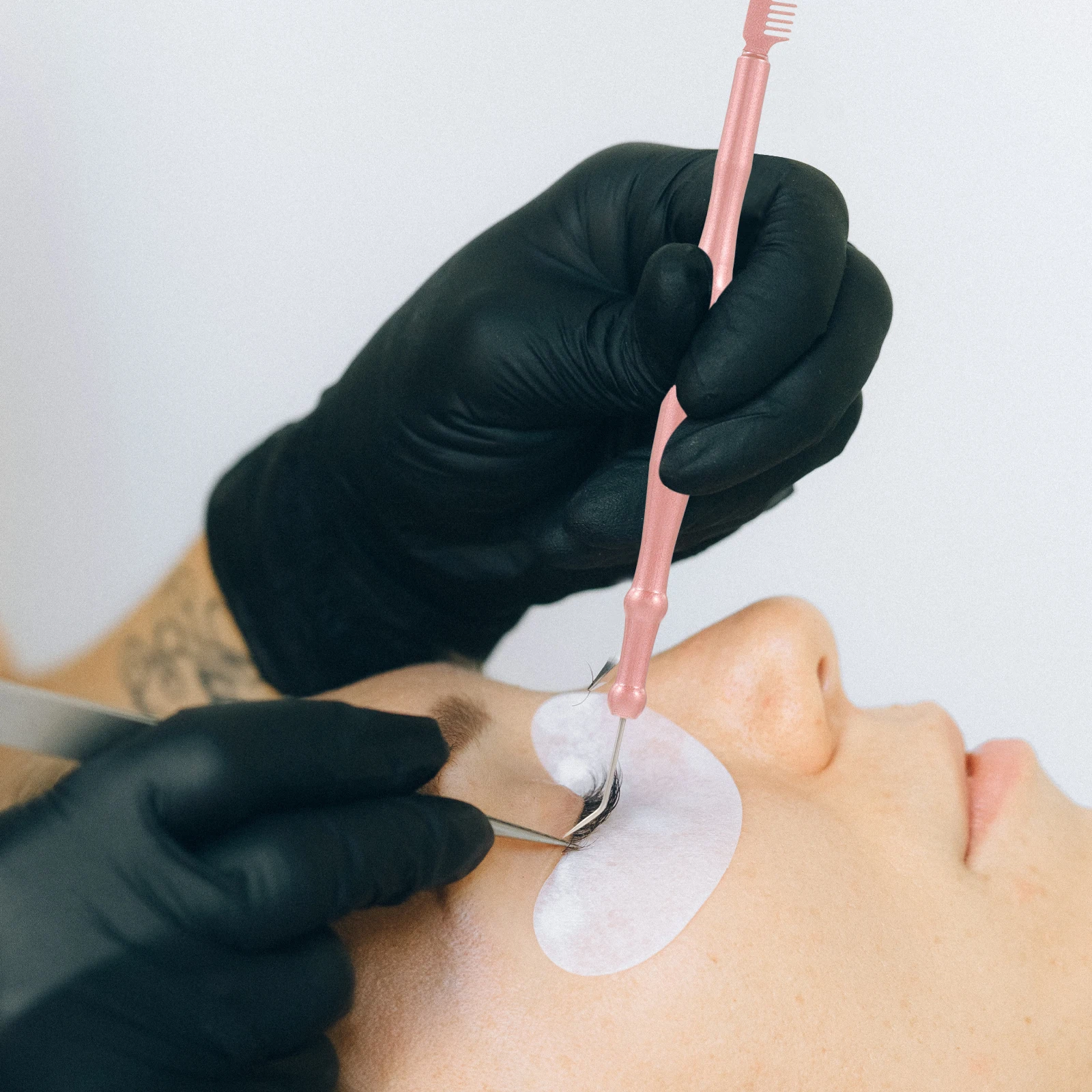 

Stainless Steel Eyelash Lift Rod Lash Separating Comb Lash Lifting Tool Eyelash Perm Extension Curling Professional Salon Use