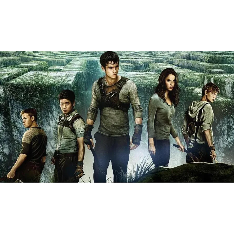 5D Diy Diamond Painting The Maze Runner Movie Poster Full Drill Diamond Embroidery Crystal Diamond Mosaic Home Decoration