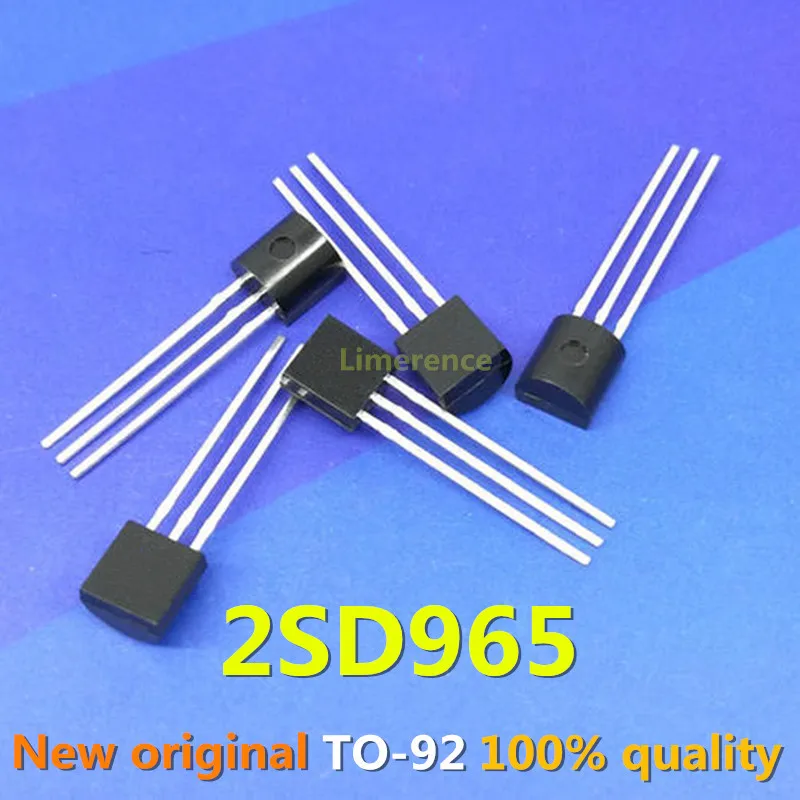 50PCS 2SD965 D965 TO-92 TO92 triode transistor new original